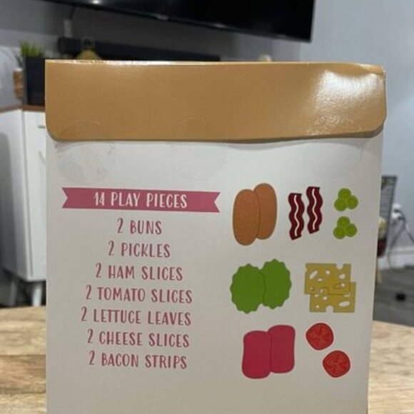 NEW Felt Sandwich Food Playset - Picture 4 of 4